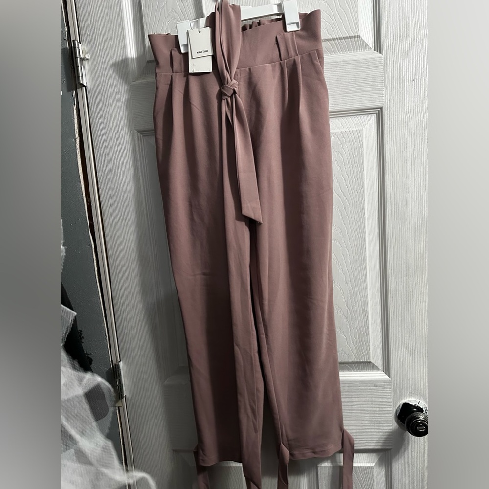 Grace Pink Wide Leg Pants NWT